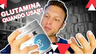 GLUTAMINA O QUE É, PARA O QUE SERVE E COMO TOMAR?