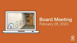 OCSB Board Meeting - February 28, 2023