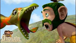 Oko ve Lele 🦕 Kaplumbağa ve Kuş 🐢🦅 Yeni bölümler ⭐ Sezon 4 ✨ Super Toons TV Animasyon