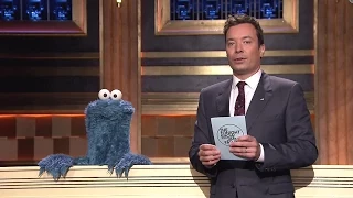 Jimmy Fallon, Cookie Monster, & Elmo Read Your Tweets! | What's Trending Now!