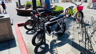 (4K) HUNTINGTON BEACH TO NEWPORT BEACH CA Lets go for a ride with our E-Bikes / Juiced Camp Scramber