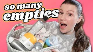 BEAUTY EMPTIES ♻️🗑  - Products I've Used Up - WOULD I BUY AGAIN? Makeup, Skincare, Haircare / 2022