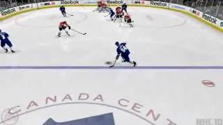 NHL 11 Double Deflection