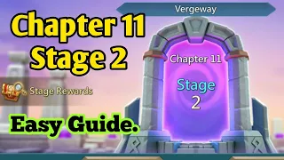 Lords Mobile Vergeway Chapter 11 Stage 2 | Lords Mobile | Lords Mobile Vergeway