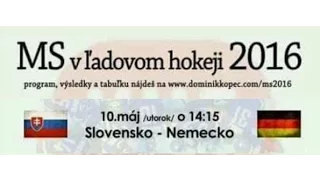 Slovensko : Nemecko hokej 2016