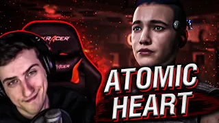 HELLYEAHPLAY СМОТРИТ ПЕРВЫЙ ТРЕЙЛЕР ATOMIC HEART