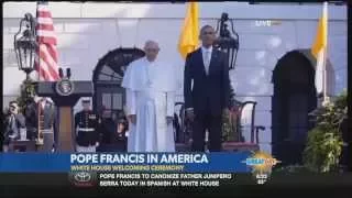 Pope Francis at The White House