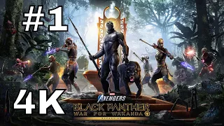 Marvel's Avengers Czarna Pantera 4k PL | odc. 1 | Opowieść o Panterach