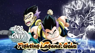 THE F2P CHALLENGE: FUSION MISSION: FIGHTING LEGEND GOKU EVENT: DBZ DOKKAN BATTLE