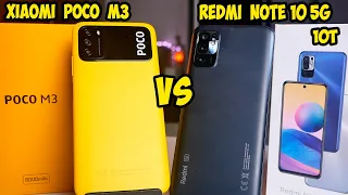 Xiaomi Poco M3 VS Poco M3 Pro VS Redmi Note 10 5G, Redmi Note 10T