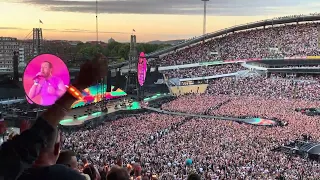 Coldplay - Paradise (Music Of The Spheres World Tour @Ullevi, Göteborg, Sweden, 8 July 2023)