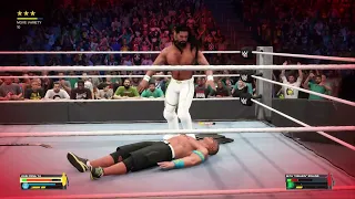 Seth Rollins vs. John Cena - WWETitle vs. United States Title Match: SummerSlam 2015 | WWE 2k23