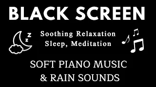 Soothing Music that Deep Sleep, Heals Stress, Anxiety and Depressive Conditions Black Screen