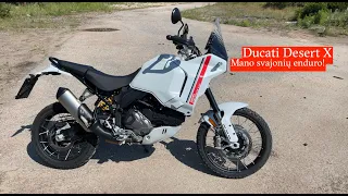 Linelis Ride S01E08. Ducati DesertX - mano svajonių enduro motociklas.