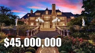 Inside $45M Mega Mansion | 26 Pond Rd Great Neck, NY 11024 Kings Point