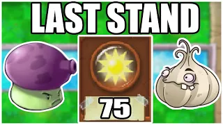 Only Plants That Cost 75 Sun Or Less | Plants VS Zombies Challenge
