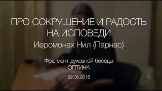 Про сокрушение и радость на исповеди - Иером. Нил (Парнас) - Оптина