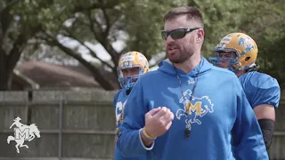 McNeese Football | Mic'd Up with Matt Mattox