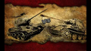 Пантера vs T-34. Лучший танк войны | Военные материалы ВОВ - PzKpfw V Panther vs Т34