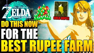 Do This Now For Insane RUPEES In Tears of the Kingdom  | Tears of the kingdom best money farms