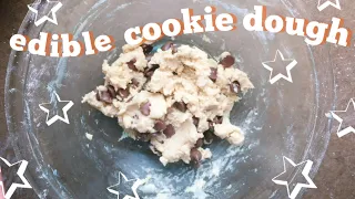EASY CHOCOLATE CHIP COOKIE DOUGH RECIPE (FOR ONE) 🍪