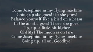 Come Josephine in my flying machine - Ada Jones & Billy Murray (lyrics)