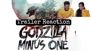 GODZILLA MINUS ONE Trailer couple's REACTION | #godzilla #godzillaminusone #godzillavskong