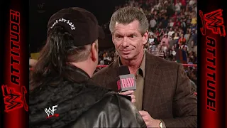 Vince McMahon fires Paul Heyman | WWF RAW (2001)