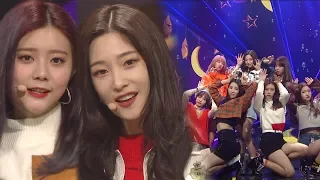 "Comeback Special" DIA - Good Night @ popular song Inkigayo 20171105