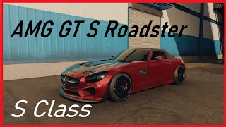 (S Class) Mercedes-AMG GT S Roadster - Lobby Stomping in Style - Need for Speed Unbound