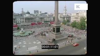 1980s Trafalgar Square, HD from 35mm | Kinolibrary