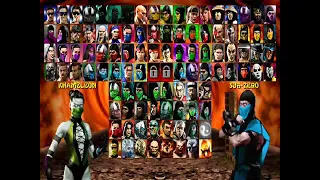 MORTAL KOMBAT ANTHOLOGY Mugen Version Download and Gameplay