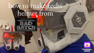 How to make techs helmet from the bad batch