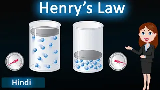 Henry's Law || 3D Animated explanation || class 12th chemistry || solutions ||