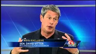 Exclusive: WDSU anchor Randi Rousseau sits down with Republican gubernatorial candidate David Vitter