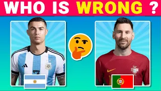 GUESS WHO IS PLAYER WITH WRONG CLUB❓⚽️ RONALDO, MESSI, MBAPPE, NEYMAR