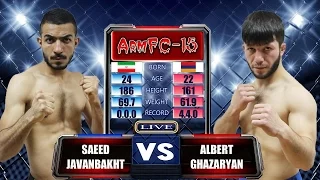 ArmFC-15.Saeed Javanbakht vs Albert Ghazaryan HD