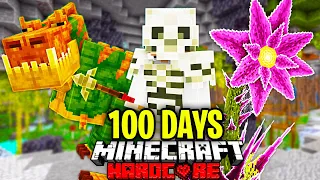 I Survived 100 Days in a CAVE ONLY WORLD in Minecraft Hardcore!