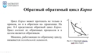 Лекция №8. ВТОРОЙ ЗАКОН ТЕРМОДИНАМИКИ