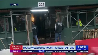 Police shoot person in Lower East Side