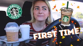 trying a pumpkin spice latte ~ for the first time!