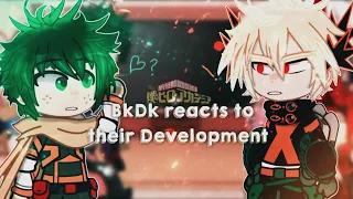 {Part 2} Class 1A Reacts To BkDk Development 💚🧡[Bnha/Mha] (bad English)