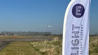 First electric landing KLM Flight Academy