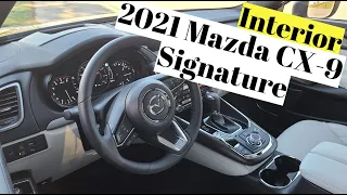 2021 Mazda CX-9 Signature Interior