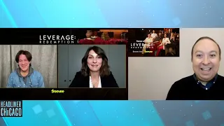 Gina Bellman & Christian Kane interview Leverage: Redemption season finale  #leverageredemption