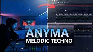 How To Anyma Style Melodic Techno Drop [FL Studio Tutorial]