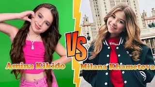 Milana Khametova VS Amina Kikido Transformation 👑 New Stars From Baby To 2023