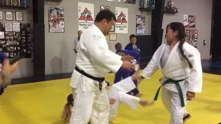 World and Olympic Champion Hidehiko Yoshida at RYOKU JUDO CLUB