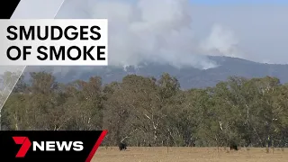 Emergency bushfire warning issued for communities near Ballarat, Victoria | 7 News Australia