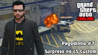GTA V Online: Pegadinhas #7 - Explosão no Los Santos Custom e Tretas